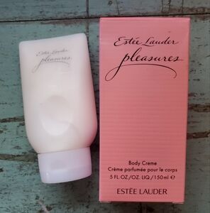 Estee Lauder Pleasures Body Creme Discontinued NIB 5oz. SPF 20